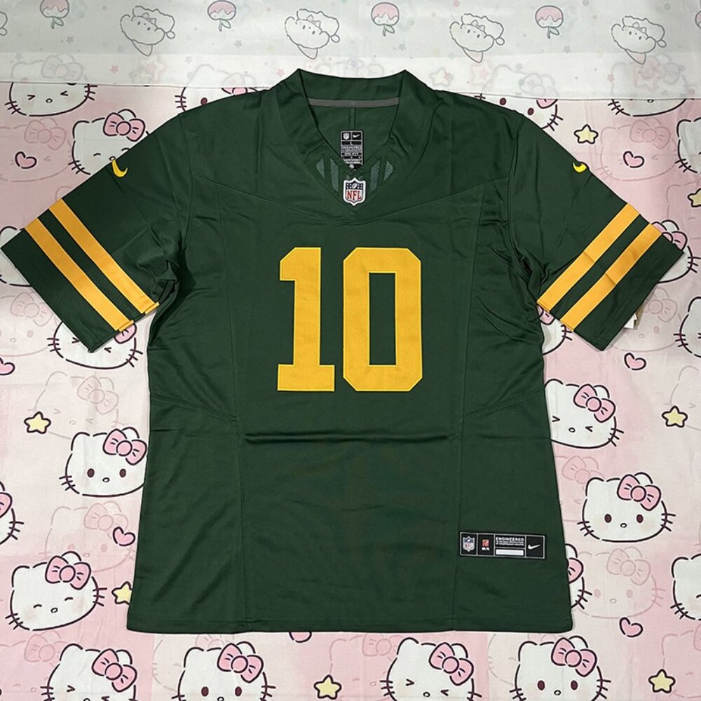 Nike NFL Green Bay Packers Green Jersey #10 LOVE L